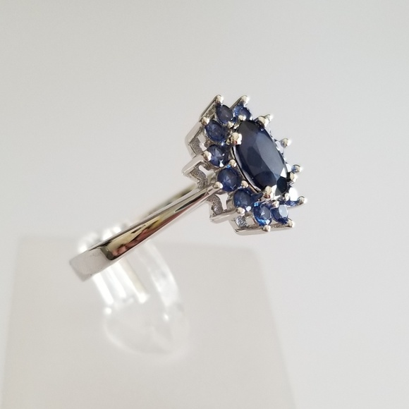 2ct TW Natural Sapphire Ring - Picture 3 of 8